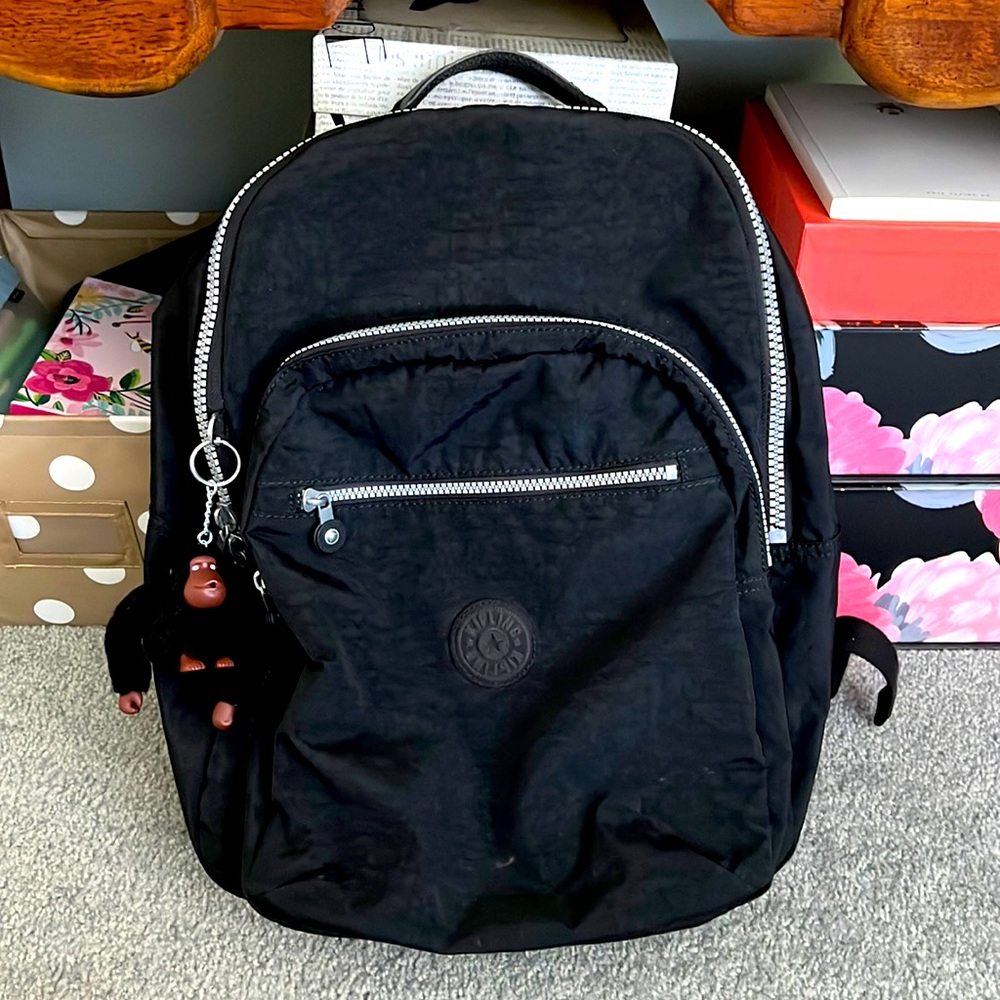 Kipling Black Backpack